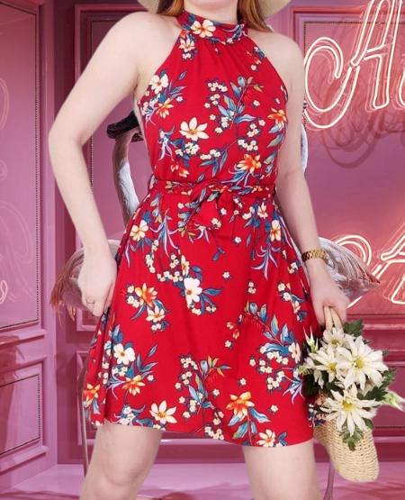 Elegant Classy Women floral design classy elegant summer outfit