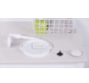 กระจก ติดผนัง หรือไม่ต้องเจาะ กระจกติดห้องน้ำ สีขาวมินิมอล สไตล์เกาหลี น่ารักมากๆ แบบความน่าใช้งาน ตัวกระจกหมุนได้น้า 02004