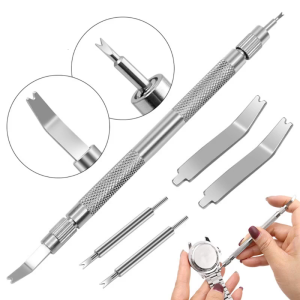 Watch Tool Spring Pine Bar Pose Filed Pin Barrette Repair Watch Strap Spring Set Watch Repair Strap Removal
