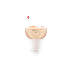 MIRASING K25 CIC Hearing Aid for Seniors Mini Sound Amplifier Clear Sound Adjustable Volume Discreet In Ear Hearing Aid Compact Lightweight Easy to Use for Daily Listening