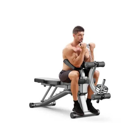 ghế tập gym tập tạ 4 trong 1 có thể gấp gọn đa chức năng dùng tại nhà ghế băng tập thể tạ đẩy Ghế tạ đòn thao dụng cụ thể hình đa năng