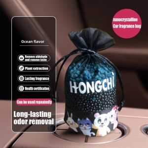 Car Deodorizing Aromatherapy Bamboo Charcoal Bag Nano Mineral Crystal Formaldehyde removal fragrance bag 汽車 除甲醛 竹炭包 车载香薰