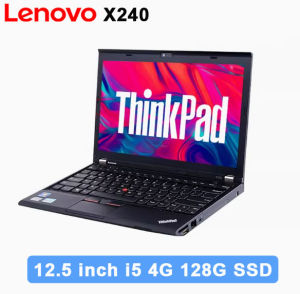 Lenovo Laptop ThinkPad X260 Intel Core i5 6200U Quad-Core HD520 Graphics 8G/16G DDR4 RAM 128G/256G/512G SSD Office Study Business Notebook
