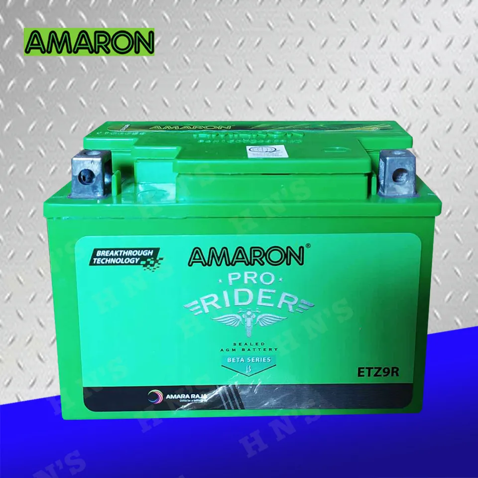 AMARON Pro Bike Rider AP-ETZ9R (MF9-B) Motorcycle Battery