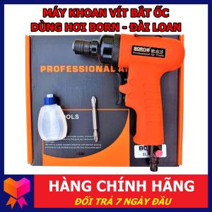 Máy khoan vặn vít siết ốc dùng hơi mini BORN 8115 Đài Loan chuyên dụng cho thợ sửa chữa