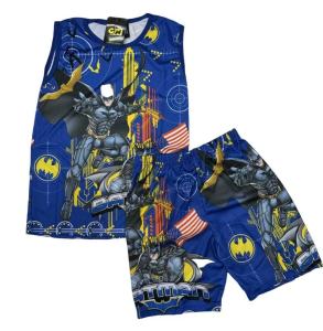 COCO Baby Kids Character/Batman Sando Terno For Boys Clothing Set Summer Sando