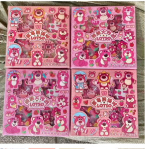 Stiker Scrapbook TERBARU Box 100 Lembar Lotso Barbie Sanrio Momo Mixue Avenger Sticker Murah Lengkap daimura store