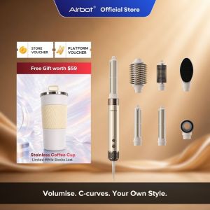 Airbot Aria HyperStyler | High Speed Hair Dryer & Hair Styler Auto Wrap Curler Volumising Hair Tool Brush