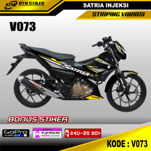 Stiker Striping Variasi Satria Injeksi