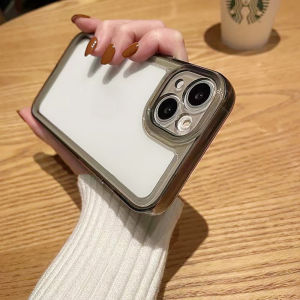 เคสโทรศัพท์กันกระแทกสำหรับ iPhone 16 15 14 11 13 12 Pro Max XS XR X 8 7 Plus SE 2020 SE 2022 เคสโทรศัพท์ซิลิโคนหนาเคสใสคลุมโทรศัพท์แบบแข็งผู้ขายชั้นนำ