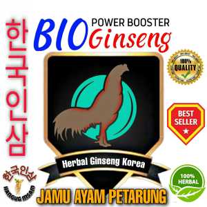 BISA COD Bio ginseng Jamu Dopping Ayam Bangkok Aduan Dopping  Suplemen Ayam Bangkok
