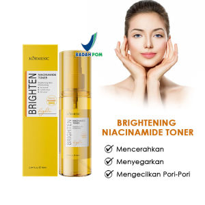Toner Wajah Spray BPOM Kormesic Brighten Niacinamide Toner 90ml Pembersih dan Penyegar Kulit Wajah