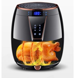 Nồi chiên không dầu đa chức năng kiểu pháp Shanben kiểu 6828 (4.5 Lít màn hình điều khiển LCD )