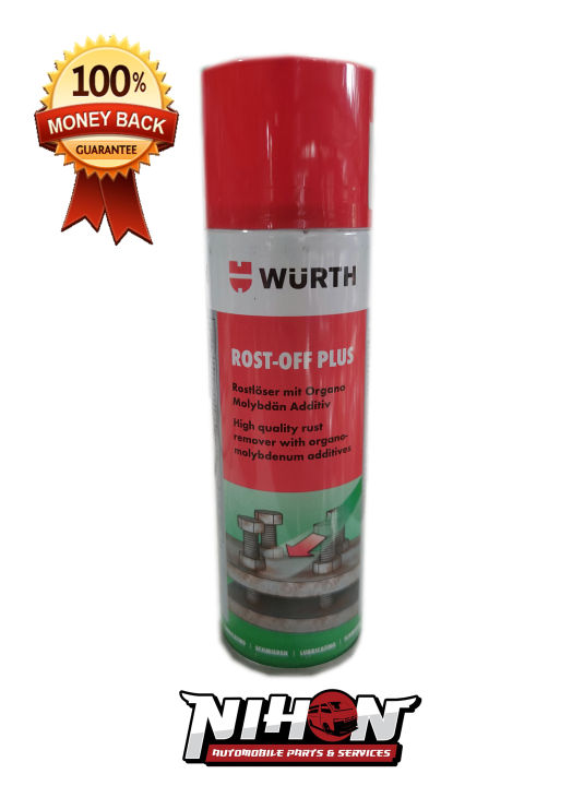 WURTH ROST-OFF PLUS RUST REMOVER (400ml) Omc2 Technology Lubricant