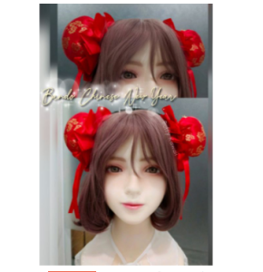 Bando imlek cheongsam chun li cosplay chinese new year