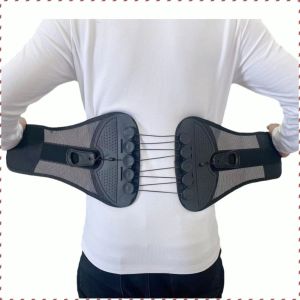 Lumbar Spine Adjuster Adjustable Improve Lumbar Discomfort Girdle not Easy to Come Off