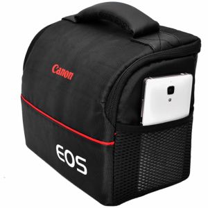 Waterproof Rainproof Professional Digital SLR Shoulder Backpack With Logo Camera Bag For Canon Cuboid DSLR Shoulder Bag