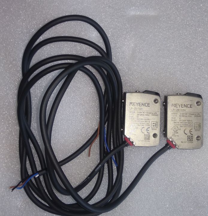 キーエンス　LR-ZB100N レーザセンサ Rectangular w/ cable Type, 100 mm - LR-ZB100N | KEYENCE America