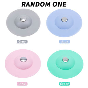 1ชิ้นยูเอฟโอรูปร่างกดสวิทช์ท่อระบายน้ำ Outfall กรองห้องน้ำอ่างล้างจานกรองป้องกันการบล็อกชั้นท่อระบายน้ำผมกันชนจับครัวห้องน้ำอุปกรณ์เสริม