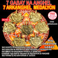 TRESPIKO ROMA MATA AAA  Pendant PANG KALAHATAN  PROTEKSYON Third Eye and 7 Archangel Pitong Arkangheles Angel Medalyon Pendant Necklace Complete Guide sa Oracion at Dasal  FREE 1pc. Sinukuan. 