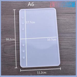 【Enthusiasm】🌟🌟【Hot Sale】🎈 A7 A6 A5 Notebook Shape Silicone Mold DIY Resin Book Mould Epoxy Mold