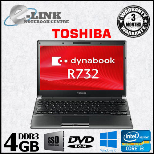 Laptop Toshiba DynaBook R732 / CORE I3 2GEN / 4GB RAM / 320GB HDD ...