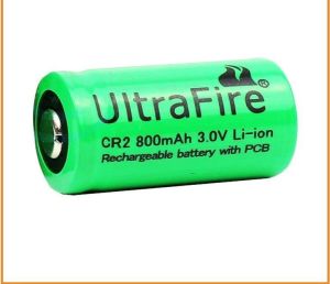 Pin sạc 3V RCR2 800mAh pin bút dò huyệt châm cứu Aukewel pin máy ảnh máy chụp hình