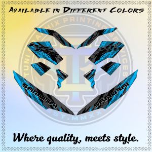 EURO SAMURAI 155 CARMEYE SJ RACING CONCEPT DESIGN - PREMIUM LAMINATED STICKER