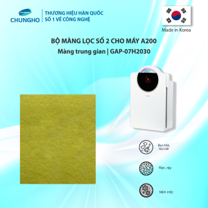 Bộ Màng lọc không khí thay thế cho máy lọc không khí ChungHo A200 GAP-07H2030 Màng lọc không khí ChungHo chính hãng