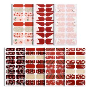 Christmas Nail Stickers Glowinthedark Snowflake Elk Nail Stickers