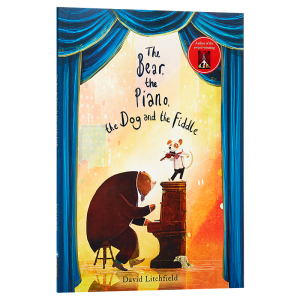 【Ready Stock】 Award-winning picture book series: The Bear and the Piano by David Litchfield Paperback