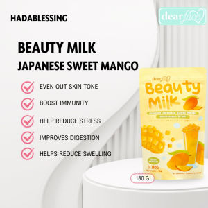 Dear Face Beauty Milk Lychee Collagen Swiss Stem Cell Drink 10 Sachets 180g