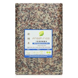 fresh rice® Brand Thai  Organic Jasmine Trio Rice 1kg