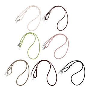 Phone Accessory Ergonomic Adjustable Phone Lanyard Soft Touch Anti Drop Safety Feature PU Shoulder Strap