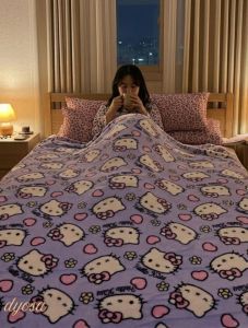 PREMIUM ULTRA-SOFT QUEEN BLANKET – YOUR DEEP SLEEP ESSENTIAL ✨