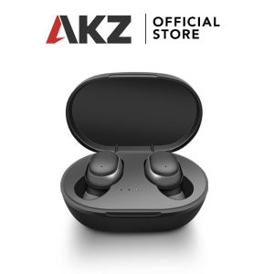 AKZ Tws A6s Wireless Bluetooth Headphones Lightweight Headphones Sound Waterproof Bluetooth 5.0 Sports Earbuds With Mic