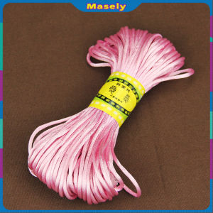 Masely 20m DIY Braided Rope Polyester Long Rope DIY Bracelet Pendant Chinese Knot Weaving