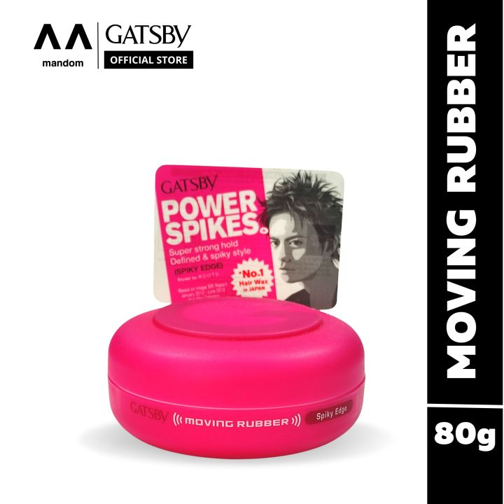 GATSBY MOVING RUBBER SPIKY EDGE 80g