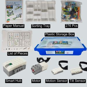 SG Seller| Compatible with WeDo 2.0 | Robotics | 90 Days Warranty | Coding Robot | Programmable Robot