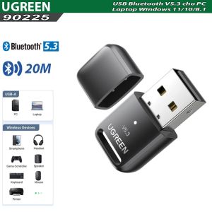 USB Bluetooth v5.3 Ugreen 90225 dùng cho Windows 8.1 / 10 / 11 kết nối cùng lúc 7 thiết bị