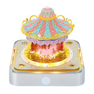 2025 Desk Calendar With LED Light Paper Cutout Calendar Tearable Daily Page Decorative 3D Calendar for Desk Ornament