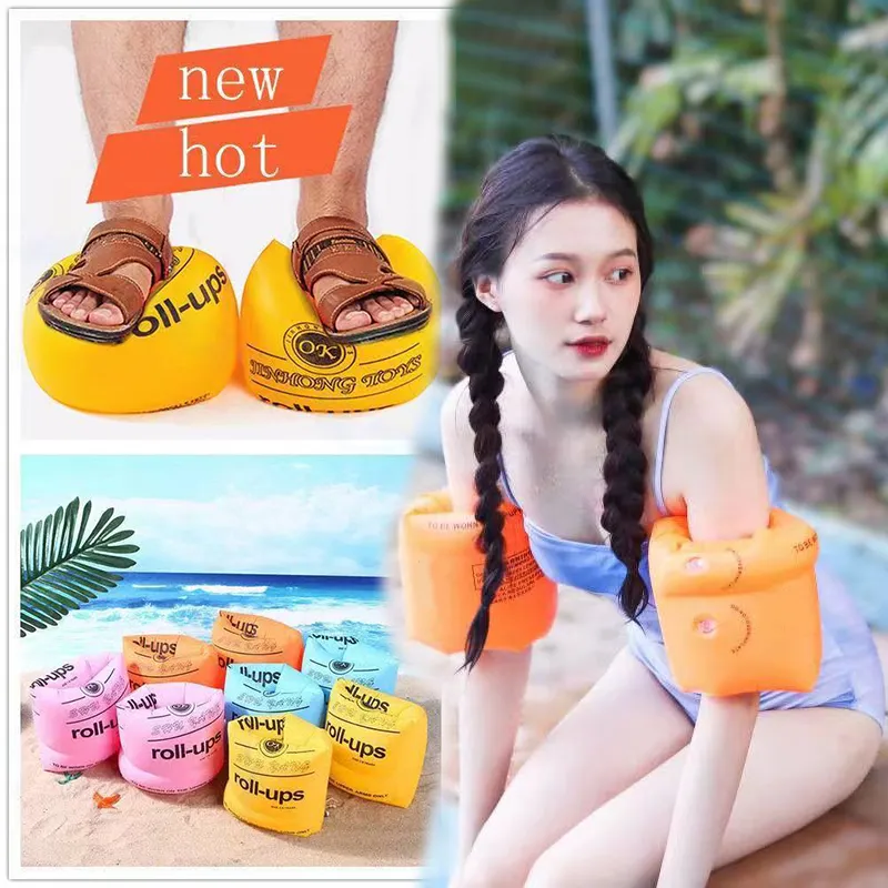 2Pcs Swimming Arm Floate Adult Boys and Girls Learn Swimming