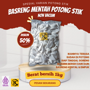 Basreng Mentah (1kg) Potong Stik Kataji Rajasari
