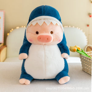 Transformation Pig Plush Toy 33cm-60cm Gifts for Boys Crane Machines Sleeping Doll Activity Gift Birthday Gift Holiday Gift Pig Doll Dinosaur Doll