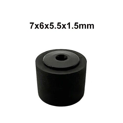 7x6x5.5x1.5mm Pinch Roller For Tape Drives Walkman Stereo Repeater ...