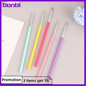 banbi Silicone Concealer Brush Eye Makeup Assist Brush Eyeliner Brush Eye Shadow Eyebrow Details Nail Painting Tools Nail Art Brush