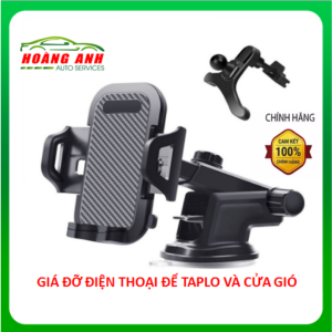 Giá Đỡ Điện Thoại Trên Ô Tô Kẹp Điện Thoại Gắn Taplo Kính Lái Ô Tô Kẹp Điện Thoại Cửa Gió Điều Hoà Ô Tô Chắc Chắn
