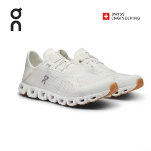 On Cloud 5 Lightweight breathable mens and womens running shoes White