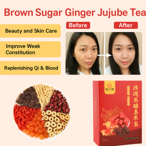 Brown Sugar Ginger Date Tea Taste Good Beauty Qi And Blood Daily Promotes Circulation Beauty红糖姜枣茶