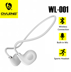 WL-001 TWS Wireless Headphones Bluetooth 5.3 Air Conduction Ear Hanging Sports Touch Noise Cancellation Headset